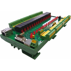 IA-3146-EA8-P TCP-IP Ethernet Relay Controller, 16 Relays, 16 Digital Inputs and 8 Analog Inputs Intelligent-Appliance
