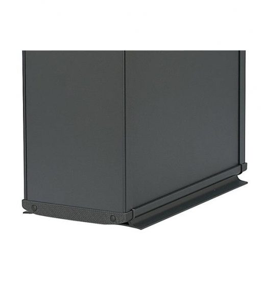 Tower foot, graphite grey aluminium, powder-coated Intertego Intertego Bopla ICPC 09-8656566