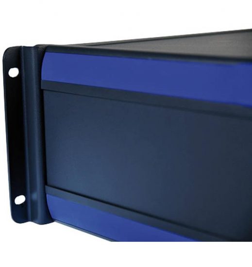 Wall angle for fitting on front of enclosure, graphite grey sheet steel, powder-coated Intertego Intertego Bopla ICPC 09-8656566